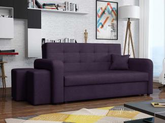 Schlafsofa Viva Home III, Nische für Hocker auf der linken Seite, Farbe: Enjoy 15