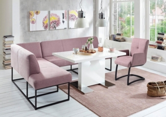 exxpo - sofa fashion Eckbank Affogato, bequem und elegant, hochwertige Detailverarbeitung, Frei im Raum stellbar