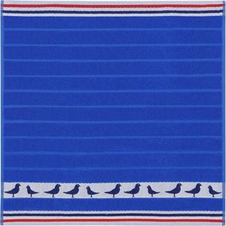 Kracht Geschirrtuch Nordsee, (Set, 3-tlg, Set), 3er Pack Frottee Küchenhandtücher (3 Stück) ca. 50x50cm Baumwolle