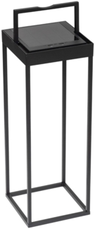 Kettler LED Laterne eckig offen XL 50cm schwarz