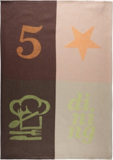 stuco Geschirrtuch Gustoso - Jacquard, (Set, 3-tlg)