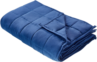 Gewichtsdecke 4 kg NEREID 100 x 150 cm Marineblau