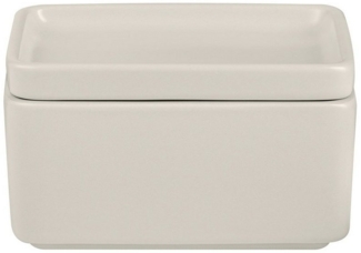 blomus Butterdose -PILAR- Aufbewahrungsbox für Butter, Steingut, Spülmaschinengeeignet, Mikrowellengeeignet