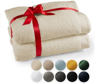 Blumtal Handtuch Premium 2-TLG. Saunatuch Set 80x200cm