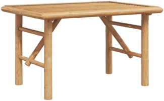 Couchtisch, Sofatisch Braun 70 x 40 x 36 cm Bambus