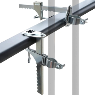Verlängerter Sonnenschirm Clip Tischklammer Schirmhalter Terrasse 0-20cm