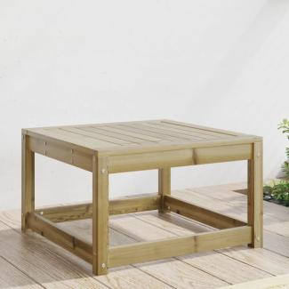 vidaXL Gartenhocker Kiefernholz Imprägniert 844683