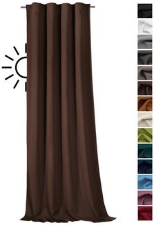heimtexland Verdunkelungsvorhang Thermo Verdunklungsgardine Deko Gardine Vorhang (1 St), Multifunktionsband, verdunkelnd, Verdunklungsstoff, blickdicht, Sonnenschutz, Verdunklung, Kälteisolierung, Schalldämmung
