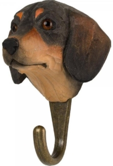 Wildlife Garden Kleiderhaken DecoHook Dachshund Braun WG4498