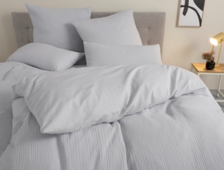 OTTO home Wendebettwäsche Sari3, Musselin, Renforcé, 2 teilig, NEUHEIT: aus 100% Baumwolle in weichem Musselin, Rückseite Renforcé
