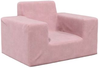 vidaXL Kindersofa Rosa Weich Plüsch 4104777