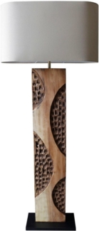 SalesFever Stehlampe Akazie, ohne Leuchtmittel, handgefertigt