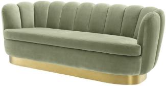 EICHHOLTZ Sofa Mirage Savona Pistache Green Velvet