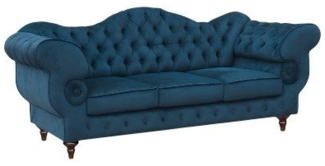 ROYAL24_MARKT Chesterfield-Sofa - Gloria - Premium Set - Handgemacht - Bestseller -, 3-Sitzer Sofa 1 Teile, Luxuriös - Zeitlos - Elegant