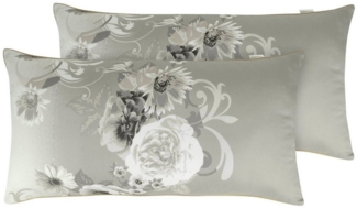 Aymando Kissenbezüge Hevin, (2 Stück), 100% Baumwolle Mako Satin, 40x80cm