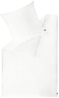 SCHÖNER WOHNEN-Kollektion Bettwäsche PLAIN Satin Bettwäsche, Baumwolle, 1 teilig, 200 x 200 cm in Weiss