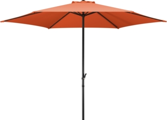 Sonnenschirm Bergamo 300/6 rund, Ø ca. 300 cm terracotta