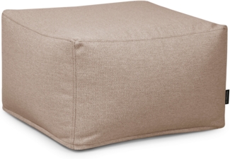 Sitzsack ‘Softbox‘, Bezugstoff - Dunes, 100% Olefin, Cacao, 40x70x70 cm.