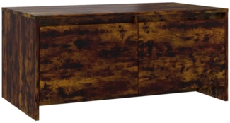 Couchtisch, Sofatisch Räuchereiche 90x50x41,5 cm Holzwerkstoff