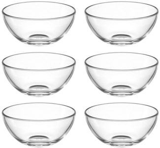 LEONARDO Schale CUCINA, 14 cm, 6er-Set, Glas, (Set, 6-tlg), Spülmaschinengeeignet