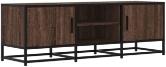 vidaXL TV-Schrank Eichen-Optik 120x35x41 cm Holzwerkstoff und Metall 848843