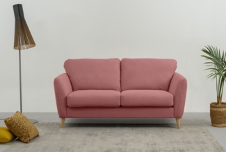 Home affaire 2-Sitzer MARSEILLE Sofa 170 cm, mit Massivholzbeinen aus Eiche, verschiedene Bezüge und Farbvarianten