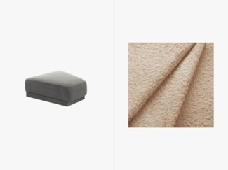 Micadoni Hocker Miley Boucle Beige