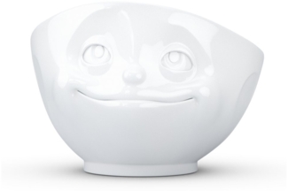 Schmunzel Schale verträumt -verknallt in weiß 500ml