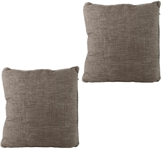 Kissenbezug (2 Stück) Hagby warmgrau 40x40 cm