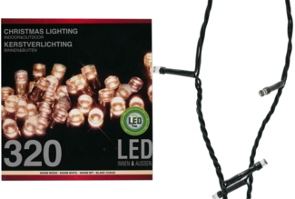 Lichterkette 320 LED für innen außen Weihnachten Deko Kette