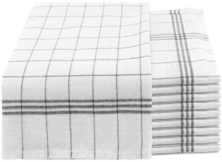 Pataya Geschirrtuch Geschirrtücher, Küchentücher, Geschirrhandtücher, Küchenhandtücher, (10-tlg), 100% Baumwolle