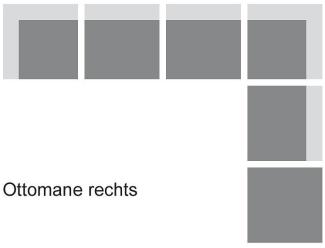 DOMO collection Ecksofa Papenburg L-Form, mit Ottomane, wahlweise mit Bettfunktion