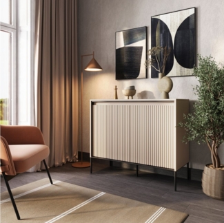 yourhouse24 Kommode TREND TR-02 mit dekorative Fräsungen und Soft-Close-Funktion