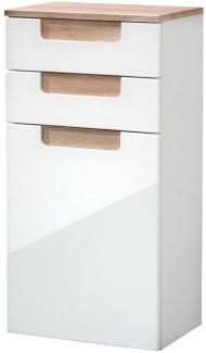 welltime Unterschrank Siena Breite 40 cm, mit hochglänzenden Fronten