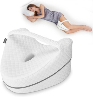 Ergonomisches Memory Foam Kniekissen für Seitenschläfer