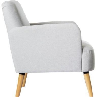Paperflow Sessel Brooks Retro-Look grau
