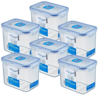 LocknLock Vorratsdose -, (6-tlg), Dose mit Deckel