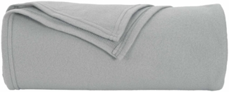 vidaXL Wohndecken 24 Stück Grau 200x150 cm Fleece 42017098