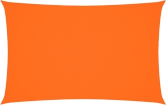 vidaXL Sonnensegel Oxford-Gewebe Rechteckig 2x5 m Orange 135699
