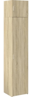 vidaXL Hochschrank Schmal Sonoma-Eiche 45x42,5x225 cm Holzwerkstoff 3281289