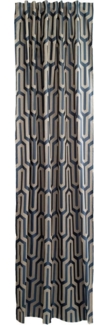 HOMING Vorhang Tiaro, verdeckte Schlaufen (1 St), blickdicht, Jacquard, blickdicht, geometrisch, Wohnzimmer, Schlafzimmer