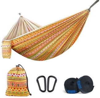Refttenw Hängematte Outdoor-Camping-Hängematte, tragbar