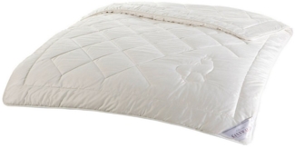 Sannwald Daunenbettdecke Sannwald Winterdecke Peru Duo-Steppbett 155x220 cm Baby Alpaka