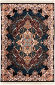 Morgenland Orientteppich - Ayaan - rechteckig - 150 x 100 - Dunkelblau