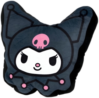 Hello Kitty Dekokissen Hello Kitty Kuromi 3D Kissen Dekokissen Cushion 32x32 cm