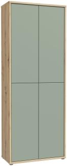 Garderobenschrank ALICE SPRINGS in Artisan und Sage Green