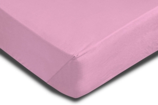 One Home Spannbettlaken, Jersey, Gummizug: rundum, (1 Stück), Baumwolle weich, Single Pack