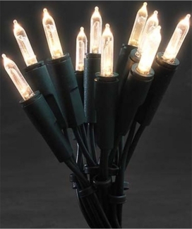 KONSTSMIDE No. 6304-100 LED Minilichterkette 100 warmweiße Dioden grünes Kabel