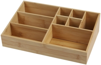 Bambou&Co Organizer Bambou&Co. Bambus Sortierer Aufbewahrungsbox