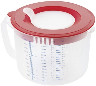 LEIFHEIT 3in1 Messbecher Measure & Store 2,2L